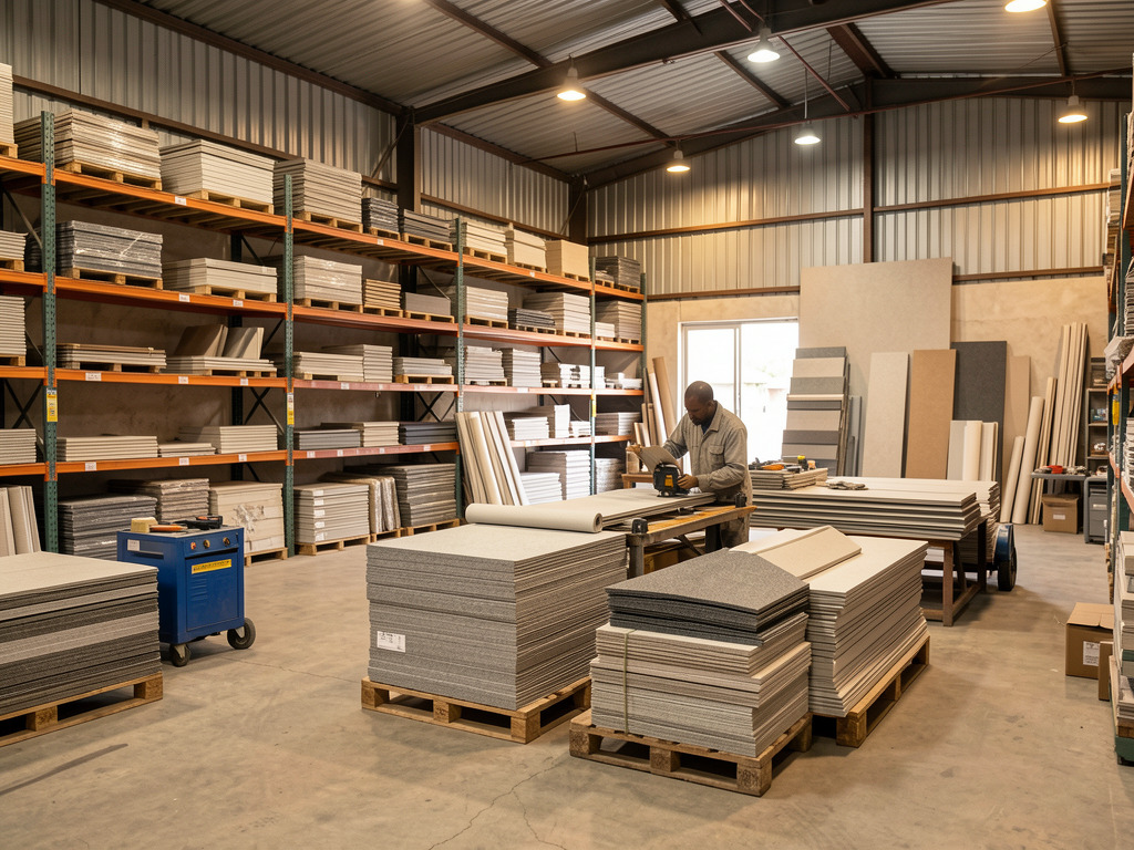 Smart Builders Africa roofing materials warehouse