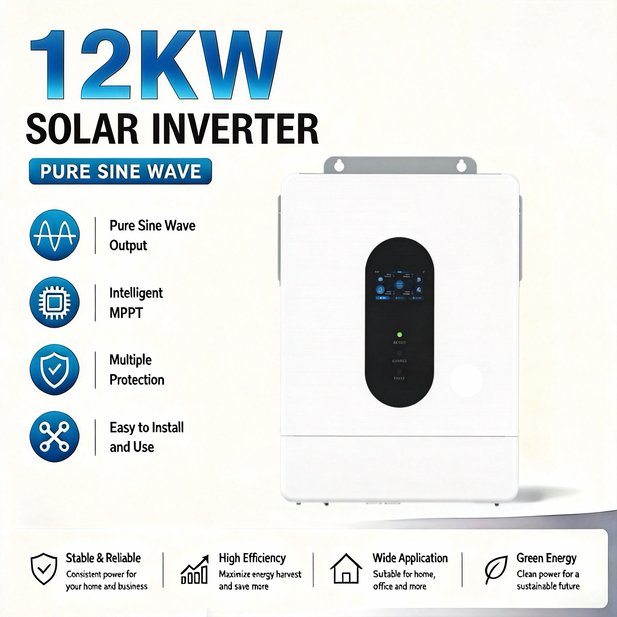 12kW Smart Solar Inverter