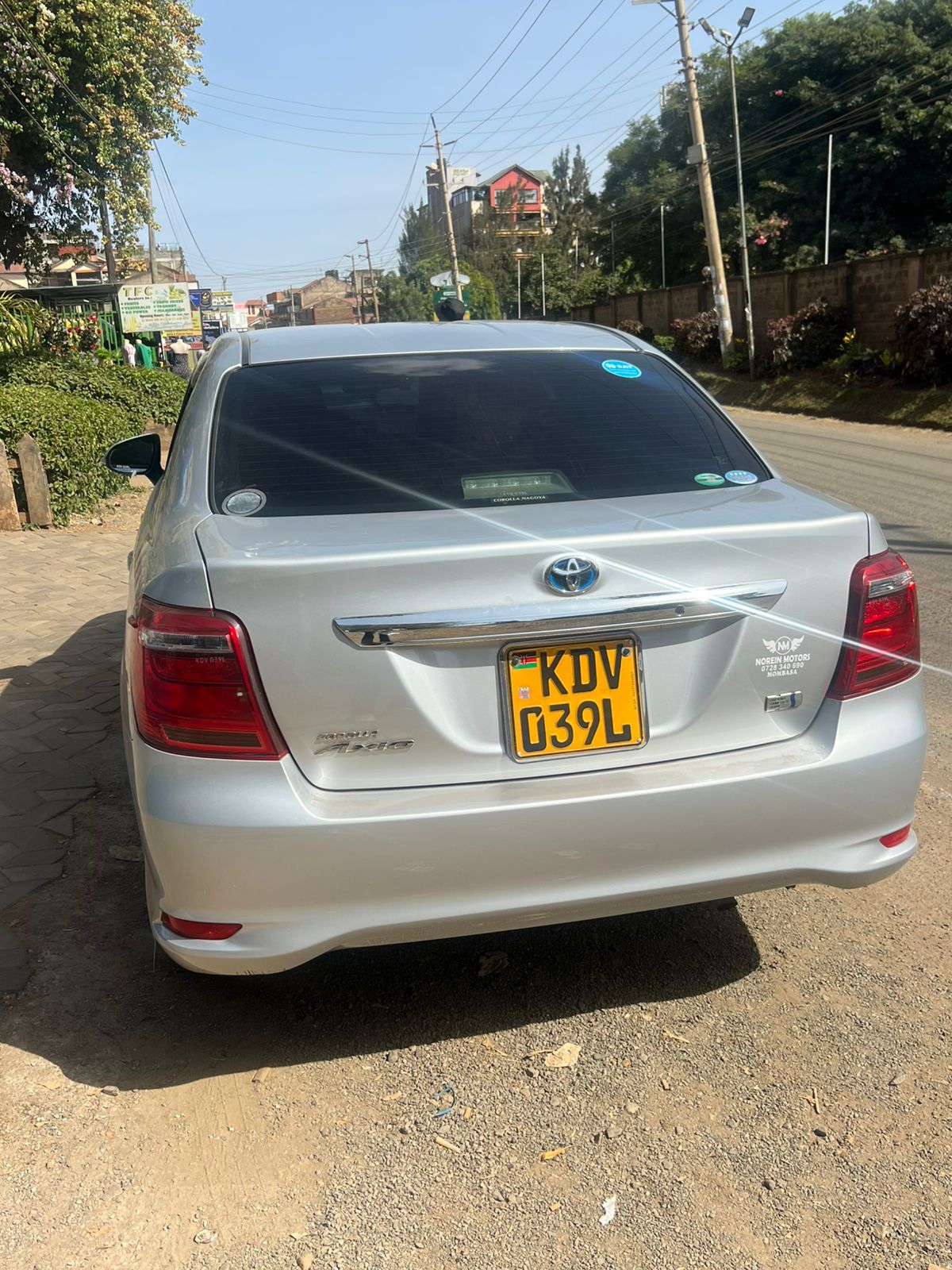 Toyota Axio For hire Hire in Nairobi
