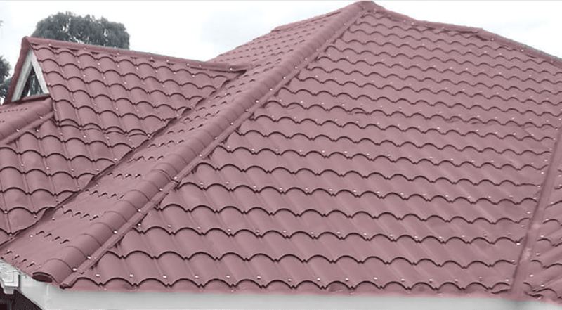 RomanTile mabati roofing sheets, G28 and G30, multiple colours