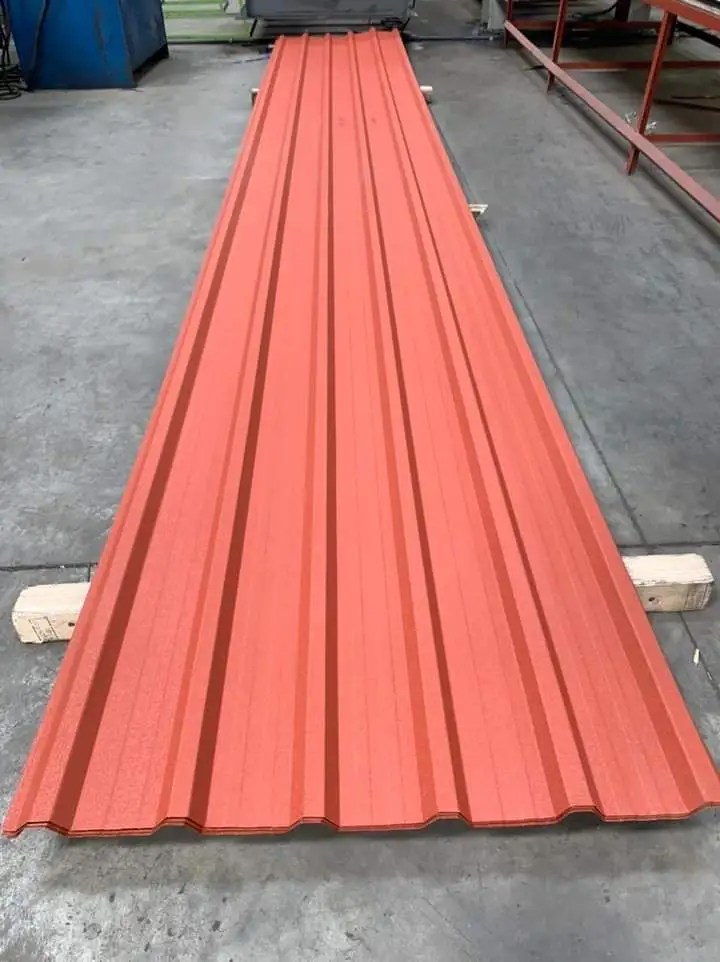 Box profile mabati roofing sheets, matte finish, G28 and G30